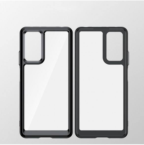 Outer Space Case Xiaomi Poco X5 Pro 5G / Redmi Note 12 Pro skal med flexibel ram svart