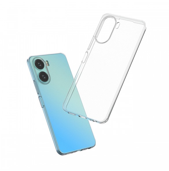 Ultra Clear 0,5 mm fodral för Vivo Y16 / Vivo Y02s tunna skydd transparent