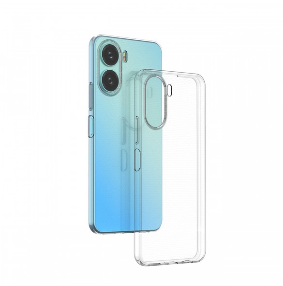 Ultra Clear 0,5 mm fodral för Vivo Y16 / Vivo Y02s tunna skydd transparent