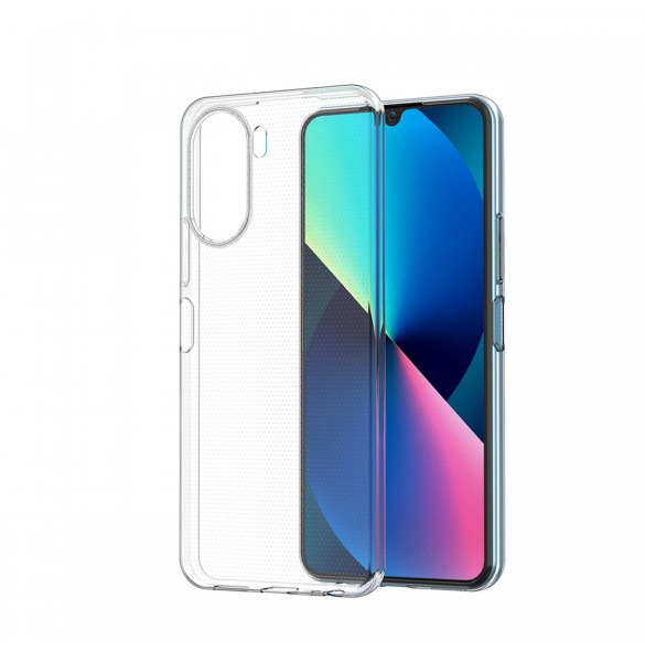 Ultra Clear 0,5 mm fodral för Vivo Y16 / Vivo Y02s tunna skydd transparent