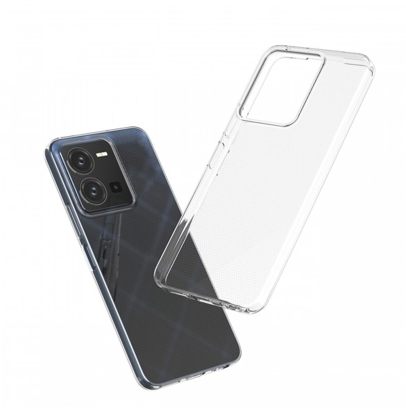 Ultra Clear 0,5 mm fodral för Vivo Y35 / Vivo Y22 / Vivo Y22s tunt skydd Transparent