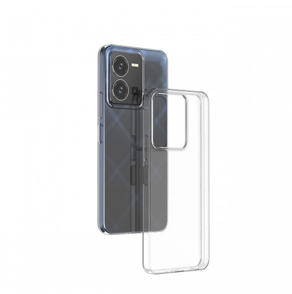 Ultra Clear 0,5 mm fodral för Vivo Y35 / Vivo Y22 / Vivo Y22s tunt skydd Transparent