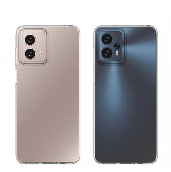 Ultra Clear 0,5 mm fodral för Motorola Moto G53 / G13 tunt skal transparent