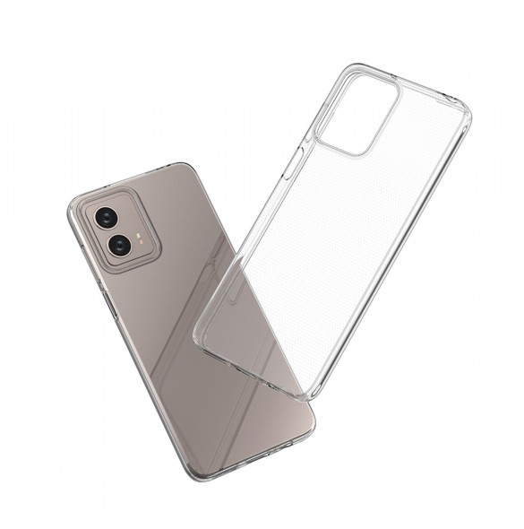 Ultra Clear 0,5 mm fodral för Motorola Moto G53 / G13 tunt skal transparent