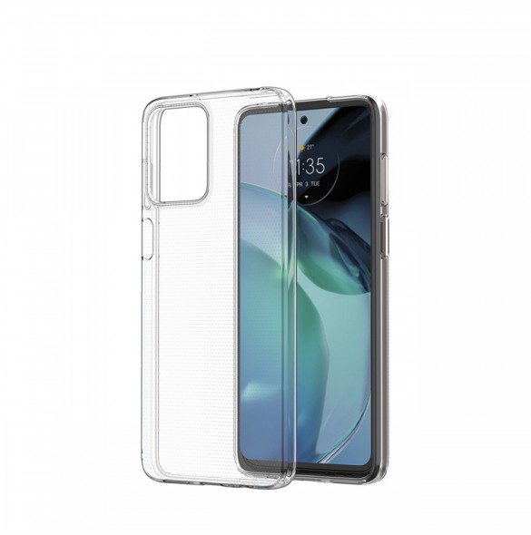 Ultra Clear 0,5 mm fodral för Motorola Moto G53 / G13 tunt skal transparent