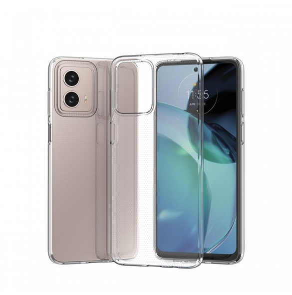 Ultra Clear 0,5 mm fodral för Motorola Moto G53 / G13 tunt skal transparent