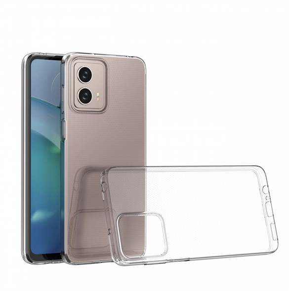 Ultra Clear 0,5 mm fodral för Motorola Moto G53 / G13 tunt skal transparent