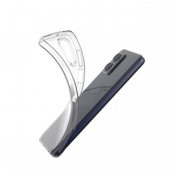 Ultra Clear 0,5 mm fodral för Motorola Moto G73 5G tunt skal transparent