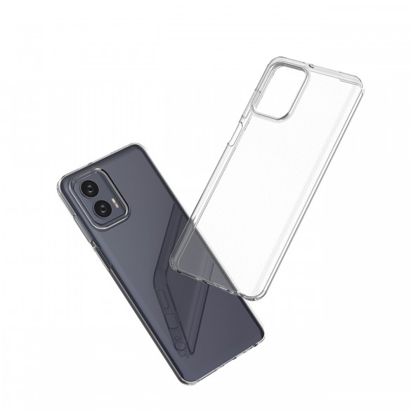 Ultra Clear 0,5 mm fodral för Motorola Moto G73 5G tunt skal transparent