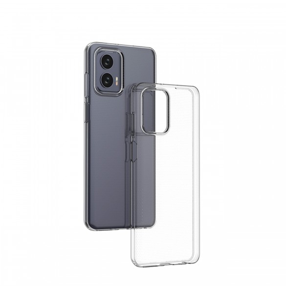 Ultra Clear 0,5 mm fodral för Motorola Moto G73 5G tunt skal transparent