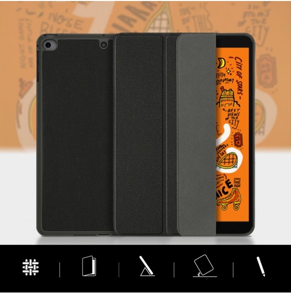 Vackert och pålitligt skyddsväska från iPad mini 2019.