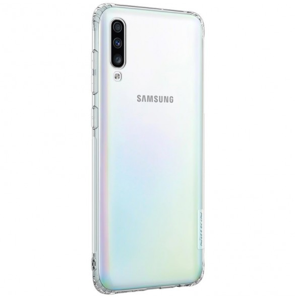 Ett snyggt skydd till Samsung Galaxy A70 i kvalitativt material.