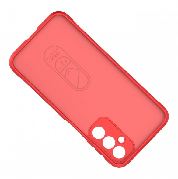 Magic Shield Fodral för Samsung Galaxy A24 4G flexibelt pansarskal ljusblått