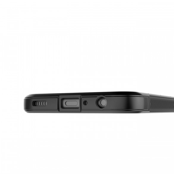 Magic Shield Fodral till Samsung Galaxy A24 4G flexibelt pansarskal svart