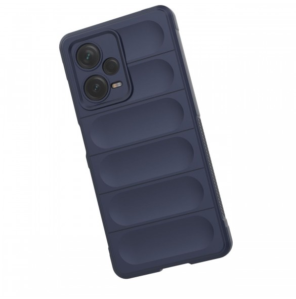 Magic Shield-fodral till Xiaomi Redmi Note 12 Pro+ flexibelt pansarskydd blå