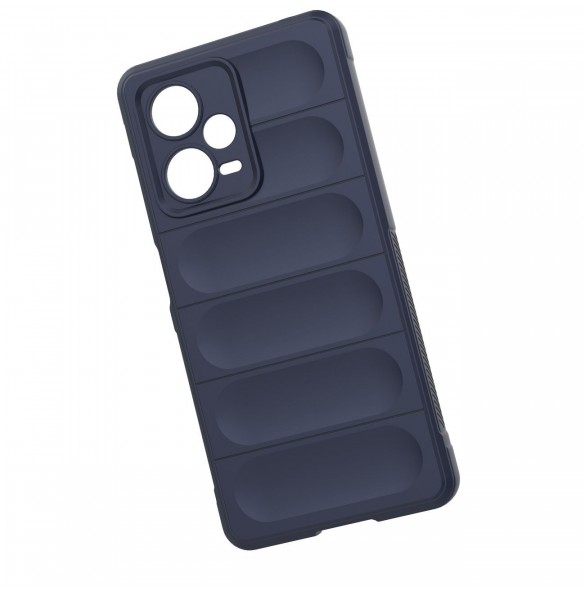 Magic Shield-fodral till Xiaomi Redmi Note 12 Pro+ flexibelt pansarskydd blå