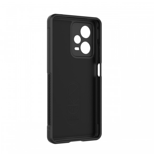 Magic Shield-fodral till Xiaomi Redmi Note 12 Pro+ flexibelt pansarskydd blå