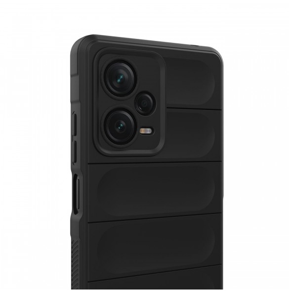 Magic Shield-fodral till Xiaomi Redmi Note 12 Pro+ flexibelt pansarskydd blå