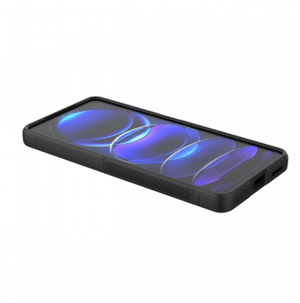 Magic Shield-fodral till Xiaomi Redmi Note 12 Pro+ flexibelt pansarskydd blå