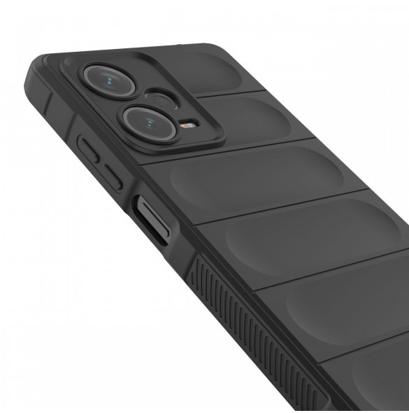 Magic Shield-fodral till Xiaomi Redmi Note 12 Pro+ flexibelt pansarskydd blå