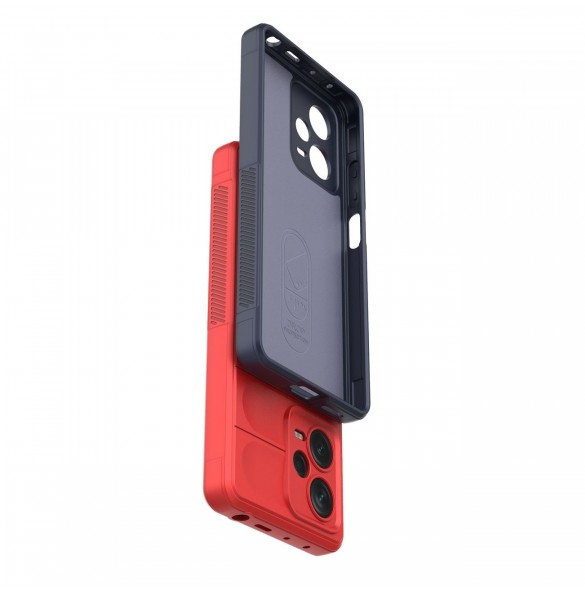 Magic Shield Fodral för Xiaomi Redmi Note 12 Pro+ flexibelt pansarskal svart