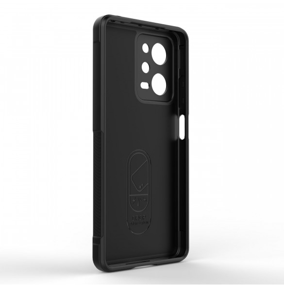 Magic Shield Case Cover för Xiaomi Redmi Note 12 Pro / Poco X5 Pro 5G Flexible Armor Cover Ljusblå