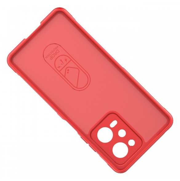 Magic Shield Case Cover för Xiaomi Redmi Note 12 Pro / Poco X5 Pro 5G Flexible Armor Cover Ljusblå