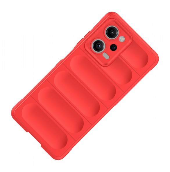 Magic Shield Case Cover för Xiaomi Redmi Note 12 Pro / Poco X5 Pro 5G Flexible Armor Cover Ljusblå