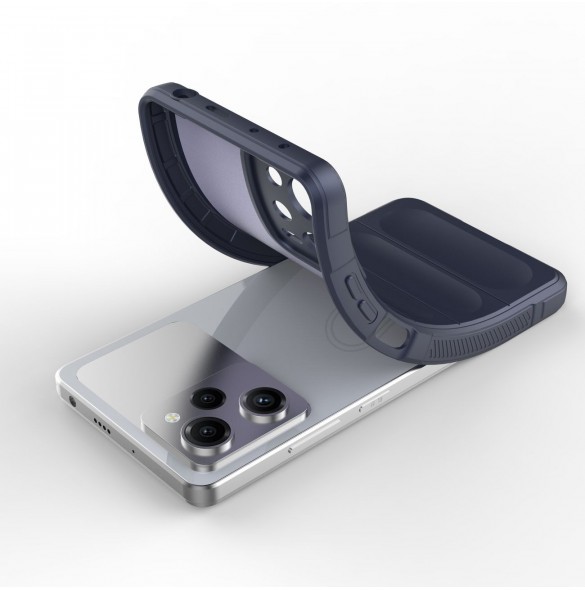 Magic Shield-fodral för Xiaomi Redmi Note 12 Pro / Poco X5 Pro 5G flexibelt pansarskydd blå