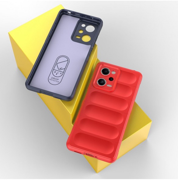 Magic Shield-fodral för Xiaomi Redmi Note 12 Pro / Poco X5 Pro 5G flexibelt pansarskydd blå