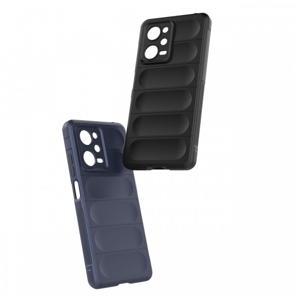 Magic Shield-fodral för Xiaomi Redmi Note 12 Pro / Poco X5 Pro 5G flexibelt pansarskydd blå