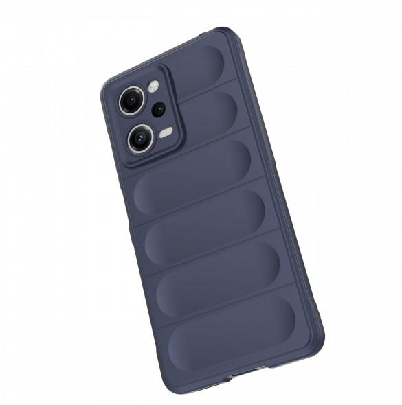 Magic Shield-fodral för Xiaomi Redmi Note 12 Pro / Poco X5 Pro 5G flexibelt pansarskydd blå