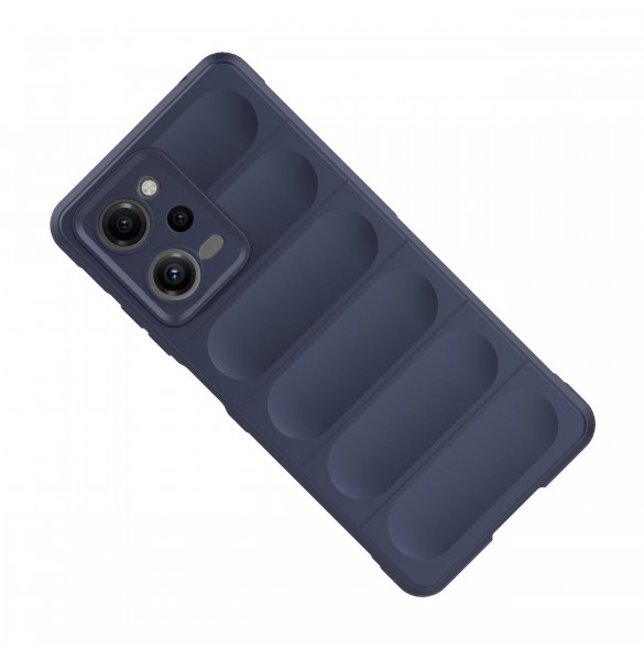Magic Shield-fodral för Xiaomi Redmi Note 12 Pro / Poco X5 Pro 5G flexibelt pansarskydd blå