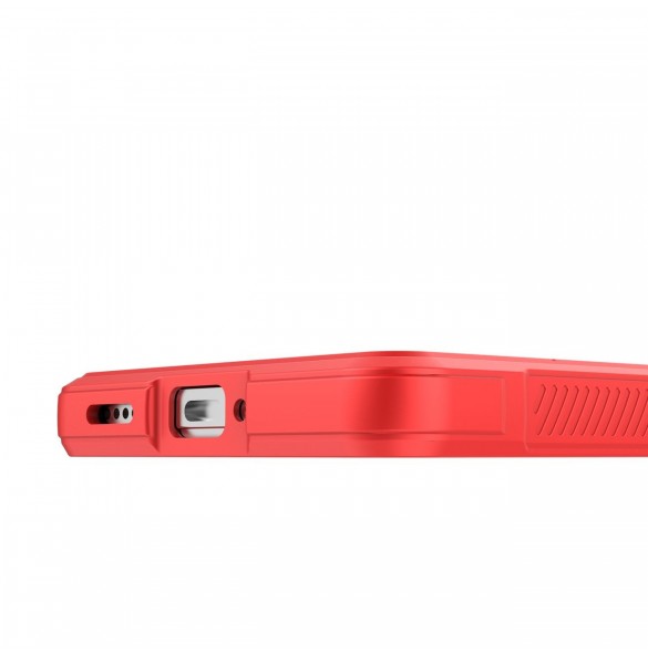 Magic Shield-fodral till Xiaomi Redmi Note 12 Pro / Poco X5 Pro 5G flexibelt pansarskal rött
