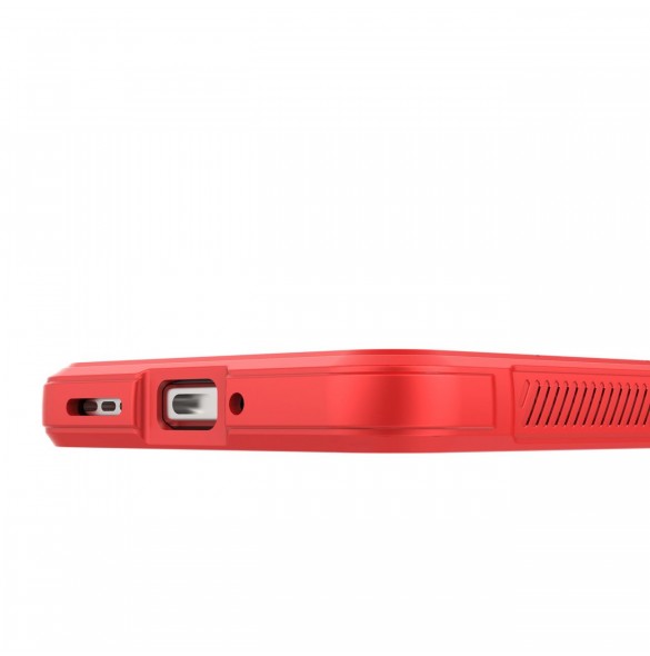 Magic Shield Fodral för Xiaomi Redmi Note 12 5G / Poco X5 5G Flexibelt Armor Cover Röd