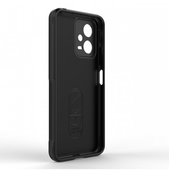 Magic Shield Fodral för Xiaomi Redmi Note 12 5G / Poco X5 5G Flexibelt Armor Cover Röd