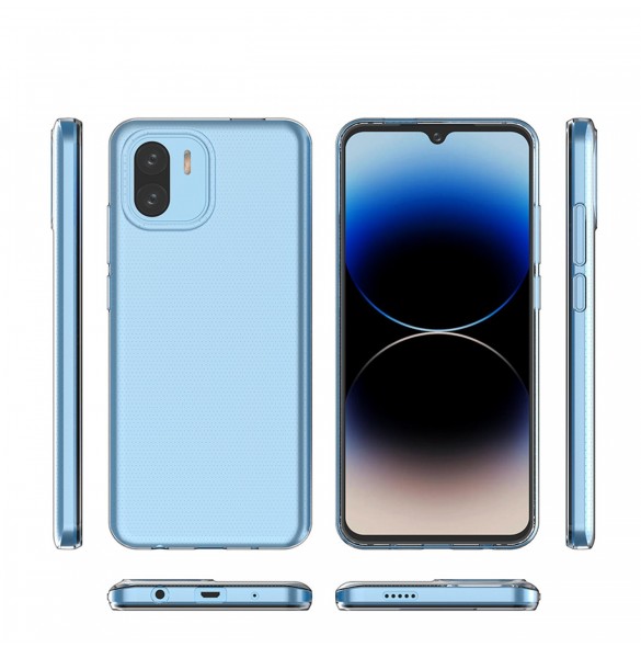 Ultra Clear 0,5 mm fodral för Xiaomi Redmi A2 / Redmi A1 tunt fodral transparent