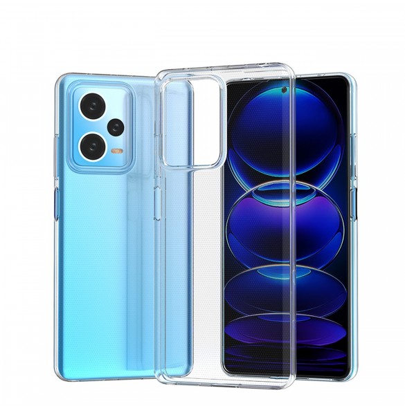 Ultra Clear 0,5 mm fodral för Xiaomi Redmi Note 12 Pro+ tunt fodral genomskinligt