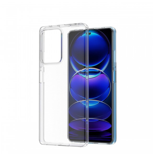 Ultra Clear 0,5 mm fodral för Xiaomi Redmi Note 12 Pro+ tunt fodral genomskinligt