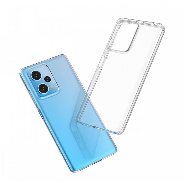 Ultra Clear 0,5 mm fodral för Xiaomi Redmi Note 12 Pro+ tunt fodral genomskinligt