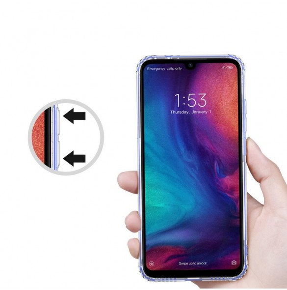 Vackert och pålitligt skyddande fodral från Xiaomi Redmi Note 7.