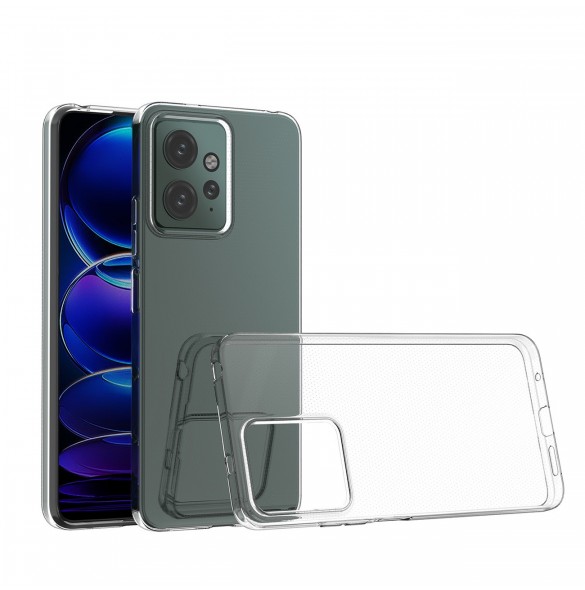Ultra Clear 0,5 mm fodral för Xiaomi Redmi Note 12 tunt skydd transparent