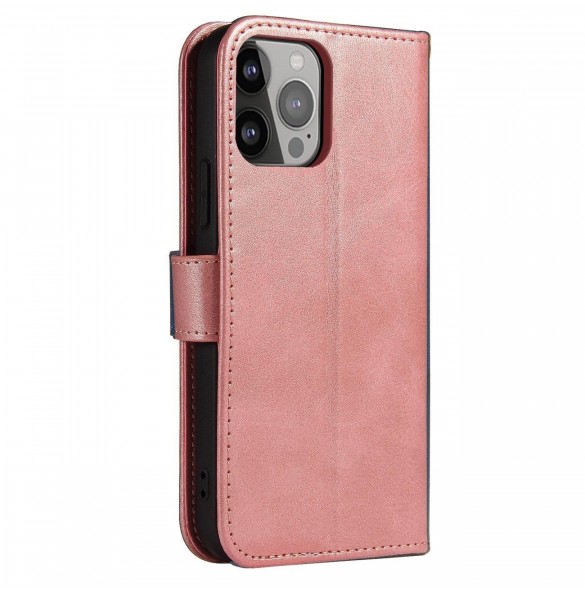 Magnetfodral Skydd för Xiaomi Redmi Note 12 Pro / Poco X5 Pro 5G Cover Flip Plånboksställ Rosa