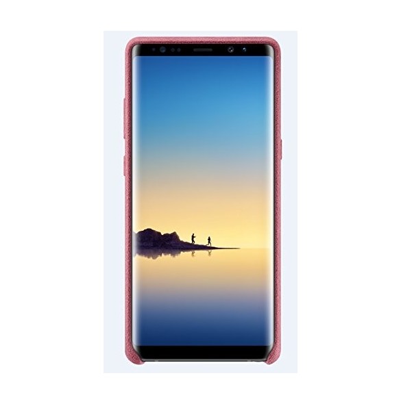Samsung EF-XN950APE Alcantara Back Cover Skal Till N950 Galaxy Note 8 - Rosa