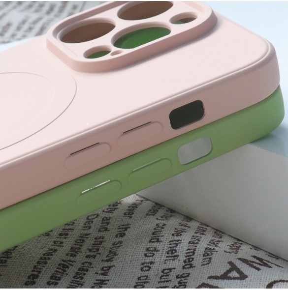 iPhone 13 Silikonfodral Magsafe - beige