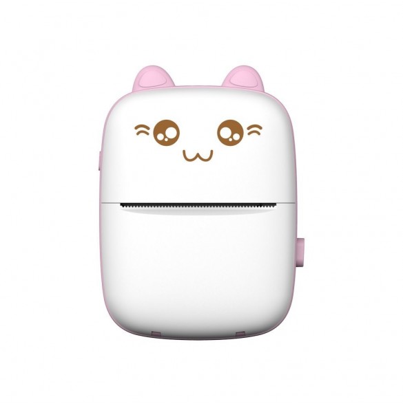 Termoskrivare mini cat HURC9 - rosa