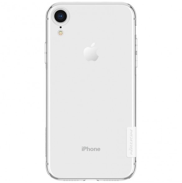Ett elegant täcke i kvalitativt material för iPhone XR.