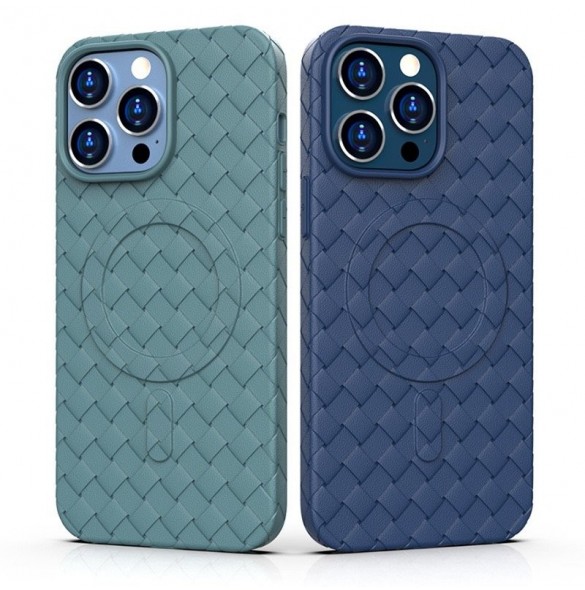 MagSafe Woven Fodral till iPhone 14 Pro - svart
