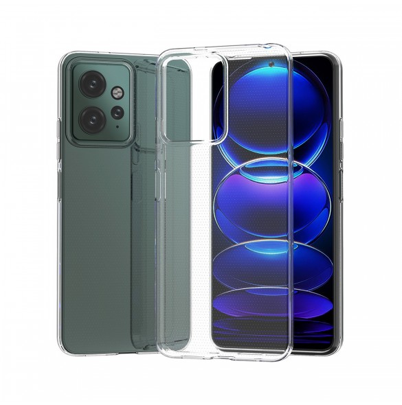 Ultra Clear silikonfodral för Xiaomi Redmi 12 transparent