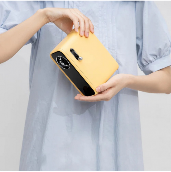 WANBO X1 Mini LED-projektor Gul